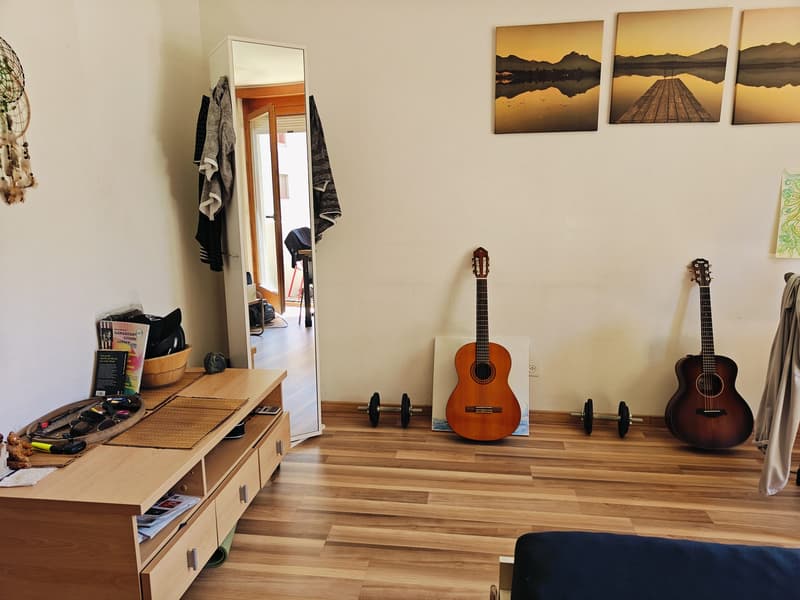 Möbiliertes 1.5-Zimmer-Studio mit Bergblick in Naters (7)