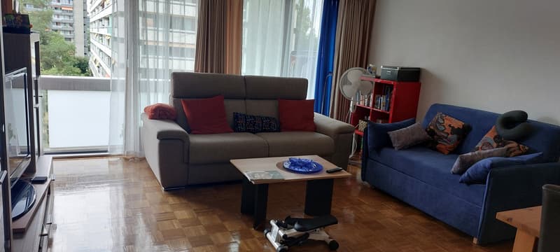 2.5 room apartment for temporary rental sublet in 1209 Petit-Sacconex - Geneva (1)