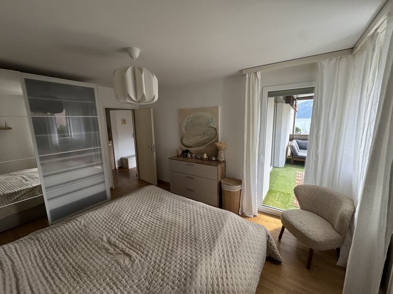 Bel appartement meublé de 2.5 pièces à 30 secondes du lac (7)