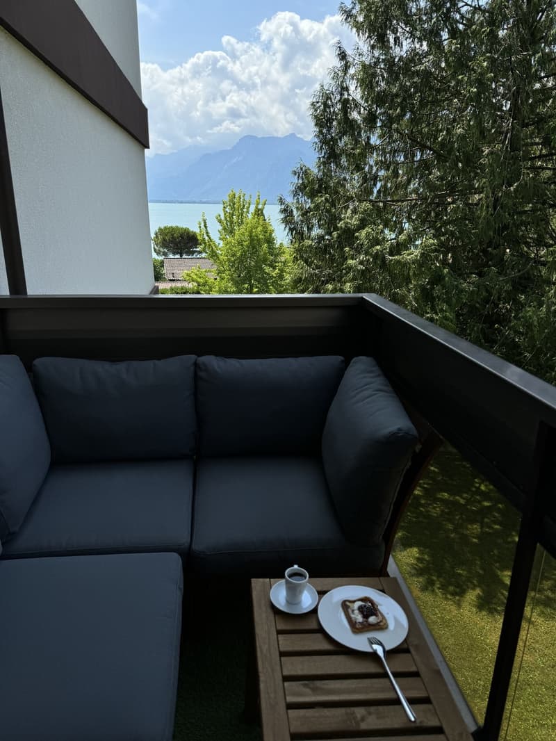 Bel appartement meublé de 2.5 pièces à 30 secondes du lac (13)