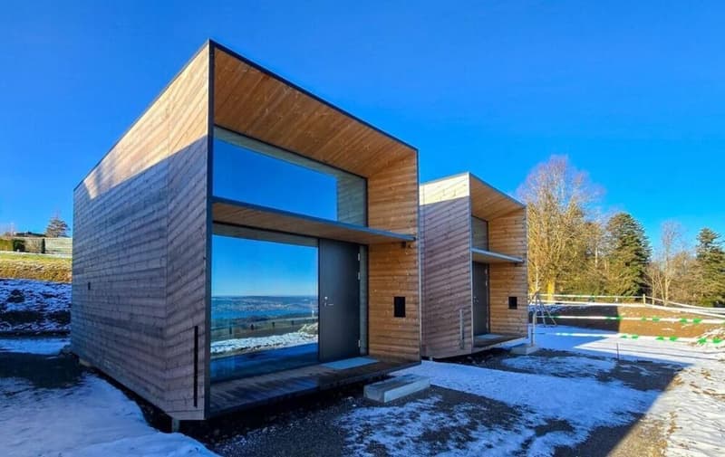 2.5-Zimmer-Tiny-House mit spektakulärer Zürichsee-Aussicht ca. 20 Min. von Zürich (2)