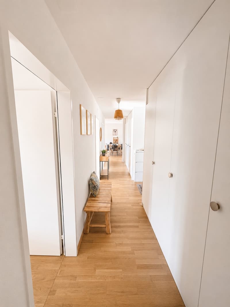 Möblierte 3.5-Zimmerwohnung in Wabern | 78 m² | Balkon, Büro & Parkplatz | Nov.März (8)