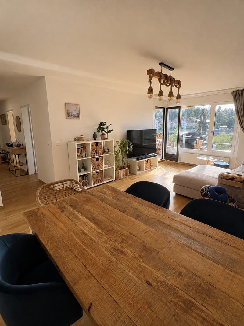 Möblierte 3.5-Zimmerwohnung in Wabern | 78 m² | Balkon, Büro & Parkplatz | Nov.März (1)