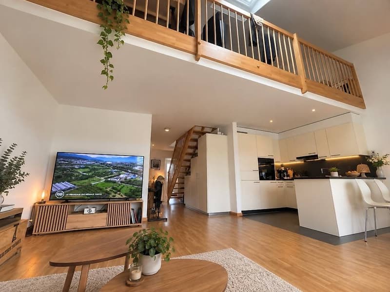Spacieux duplex de 3.5 pièces avec grande mezzanine (1)