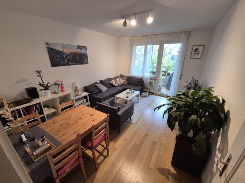 Helles WG-Zimmer mit Balkon, nahe Bahnhof Bern (1)