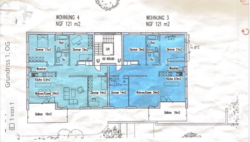 Nachmieter gesucht ruhige 4.5-Zimmerwohnung mit See- und Bergsicht (3)