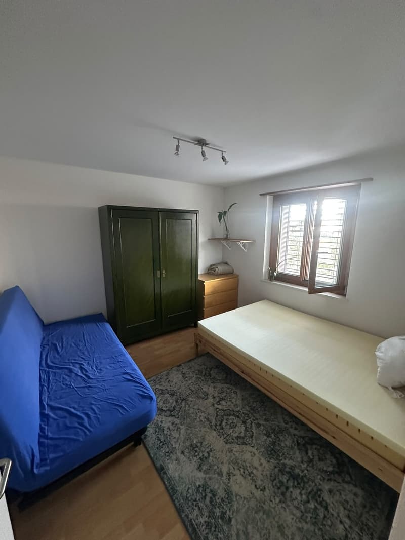 : Furnished room in shared flat, Buchs SG central Rhine Valley, 15 min to Liechtenstein, from 1 October (1)