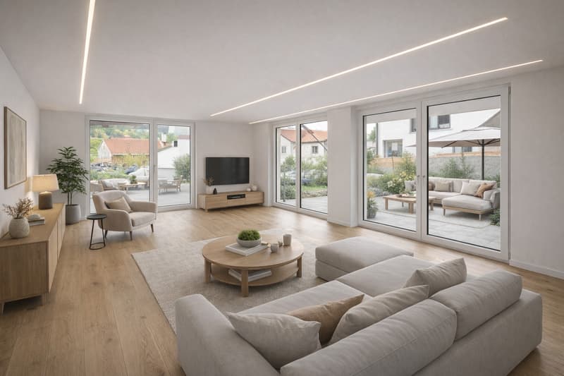 Moderne 3.5-Zimmer-Neubauwohnung in Haslen AI Sofort verfügbar! (3)