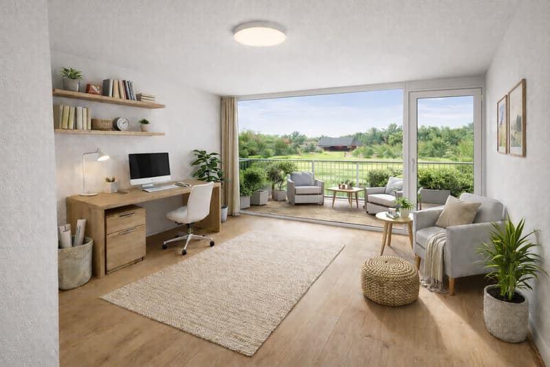 Moderne 3.5-Zimmer-Neubauwohnung in Haslen AI Sofort verfügbar! (4)