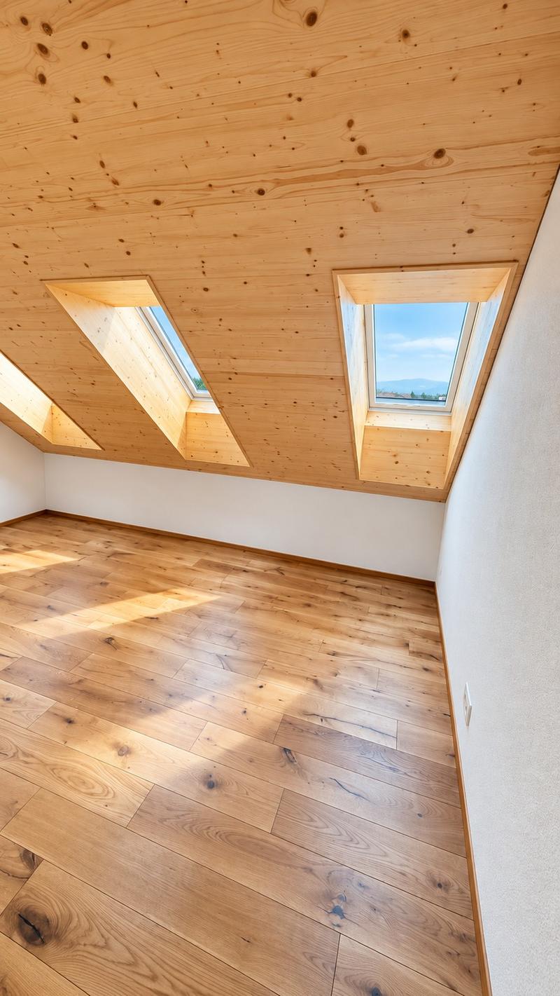 Helle Dachwohnung mit modernem Ausbau und charmanten Holzdetails (9)