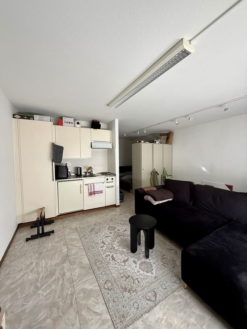 Gemütliche 1½-Zimmer-Wohnung mit Aussenparkplatz (2)
