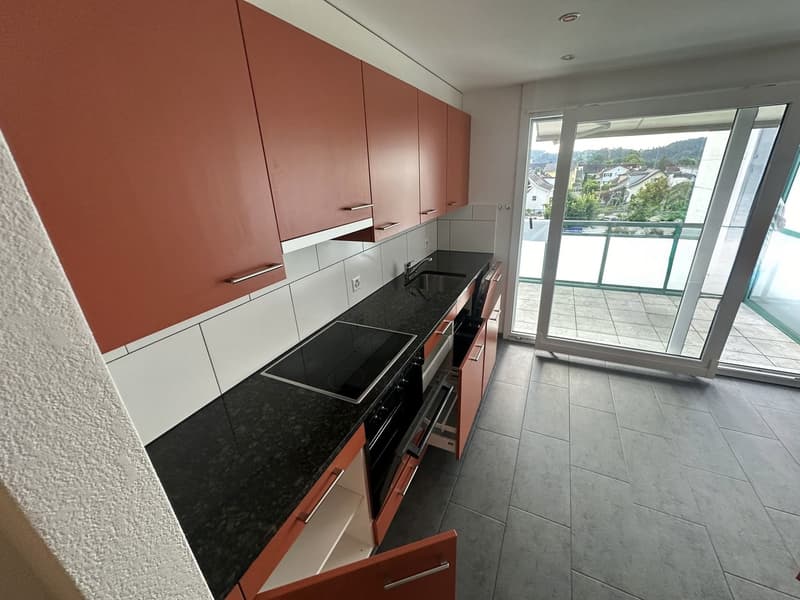 Küche + Balkon