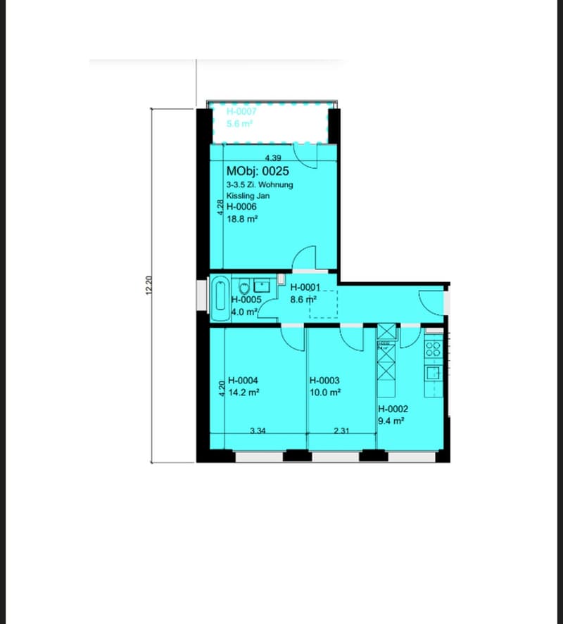 3 Zimmer-Wohnung, 4132 Muttenz (9)
