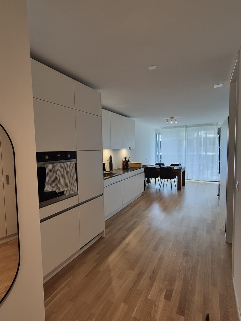 Moderne 1.5-Zimmer-Neubauwohnung mit Balkon in Zürich-Wiedikon (1)