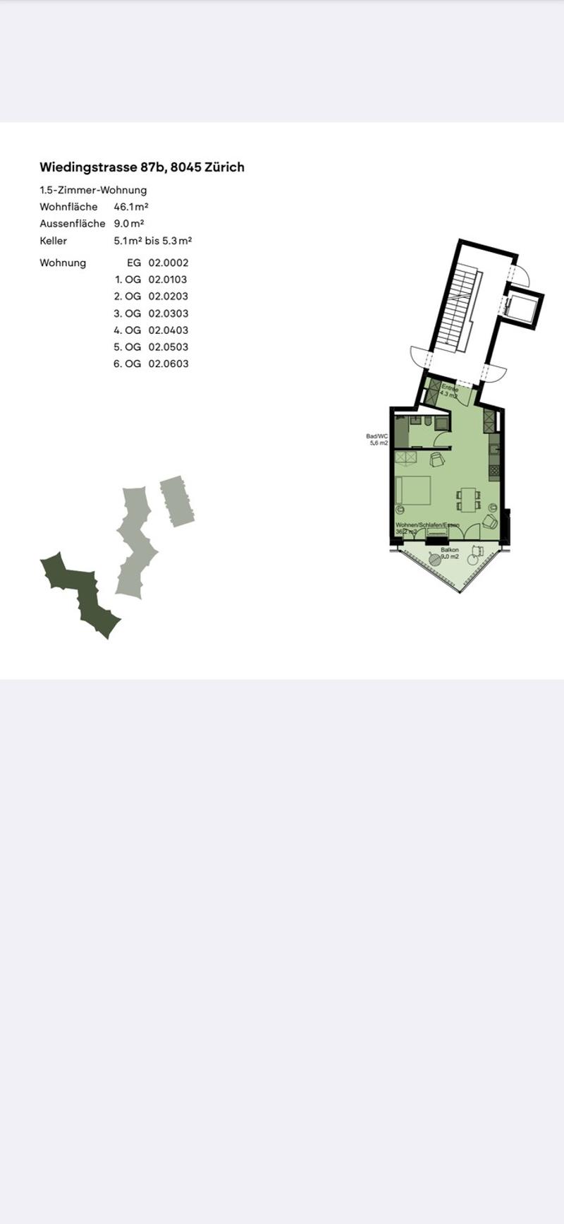 Moderne 1.5-Zimmer-Neubauwohnung mit Balkon in Zürich-Wiedikon (10)