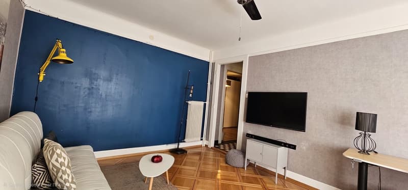 1,5 pièce meublé 45 m² Montchoisi Balcon Prêt à poser ses valises (3)