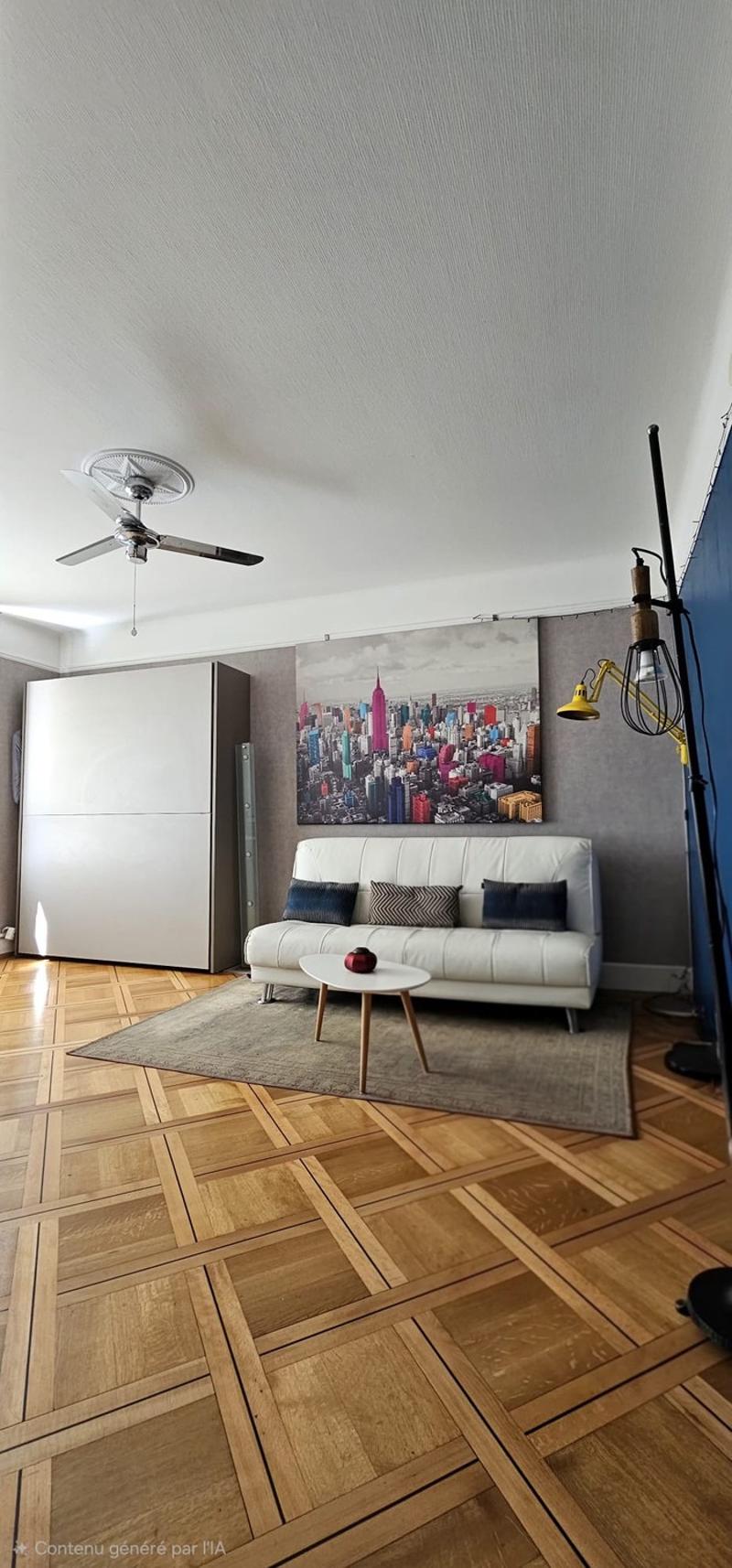 1,5 pièce meublé 45 m² Montchoisi Balcon Prêt à poser ses valises (2)