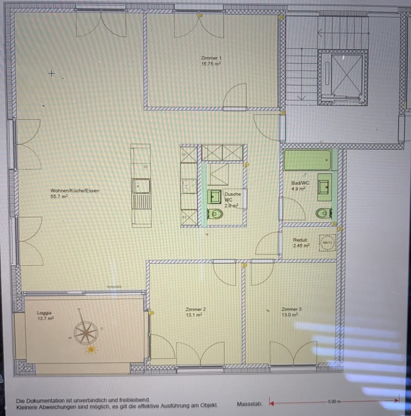 Helle 4.5-Zimmer-Wohnung in Zollikerberg (6)