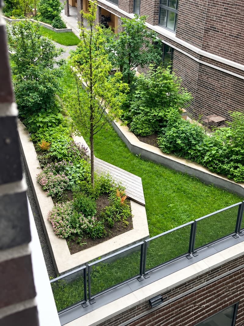 View from balcony