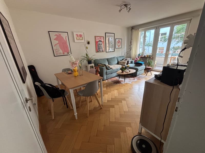 Helle 2,5-Zimmer-Wohnung mit sonnigem Balkon in der Länggasse (9)