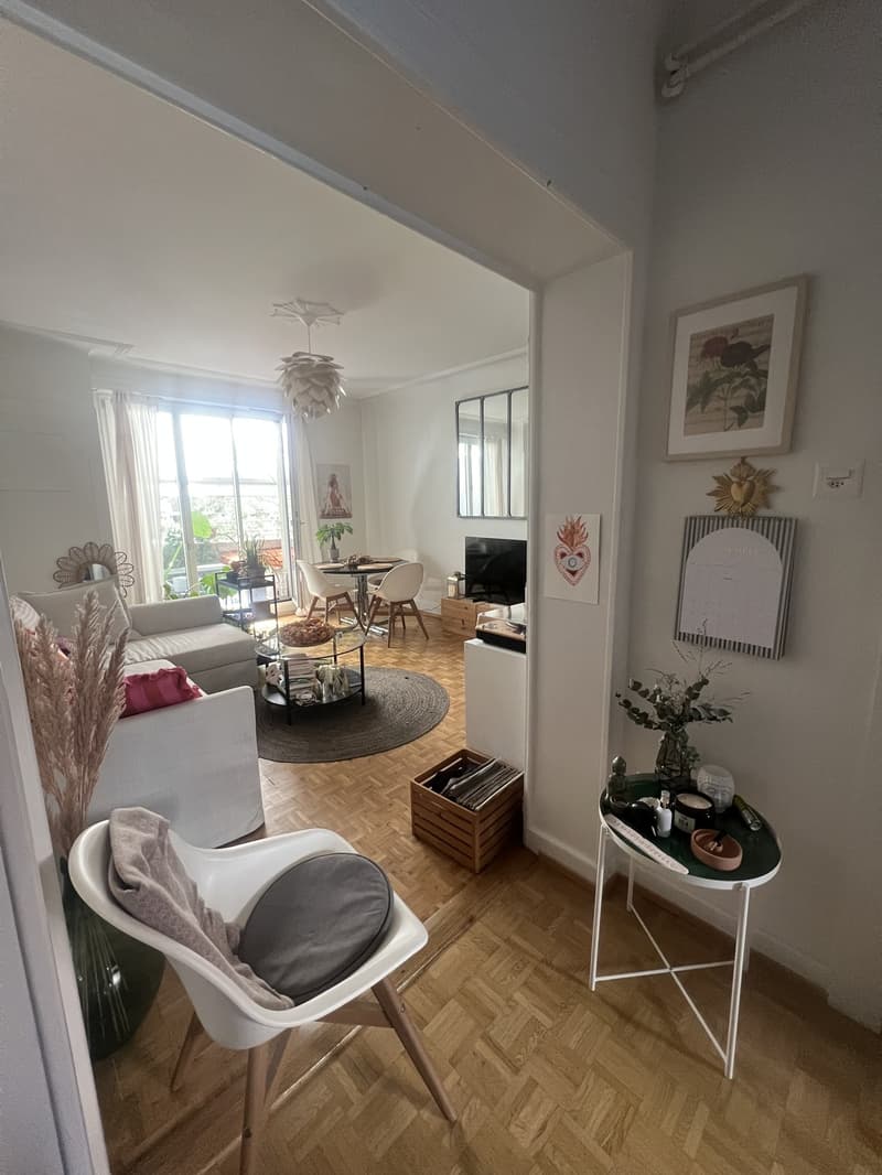 Sous-location Lausanne 3 mois - appartement meublé avec terrasse (8)