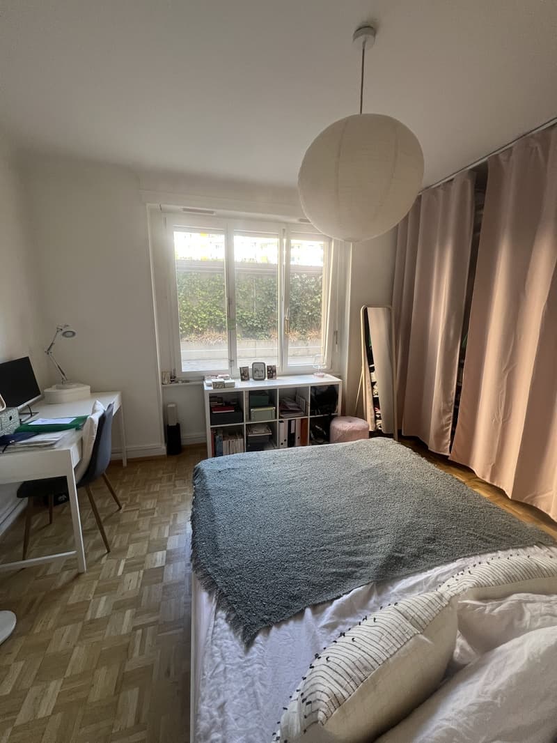 Sous-location Lausanne 3 mois - appartement meublé avec terrasse (5)