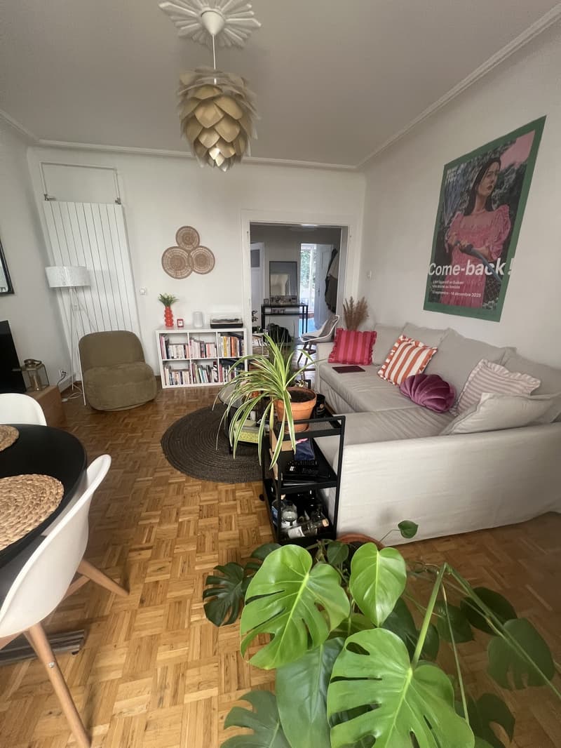 Sous-location Lausanne 3 mois - appartement meublé avec terrasse (3)