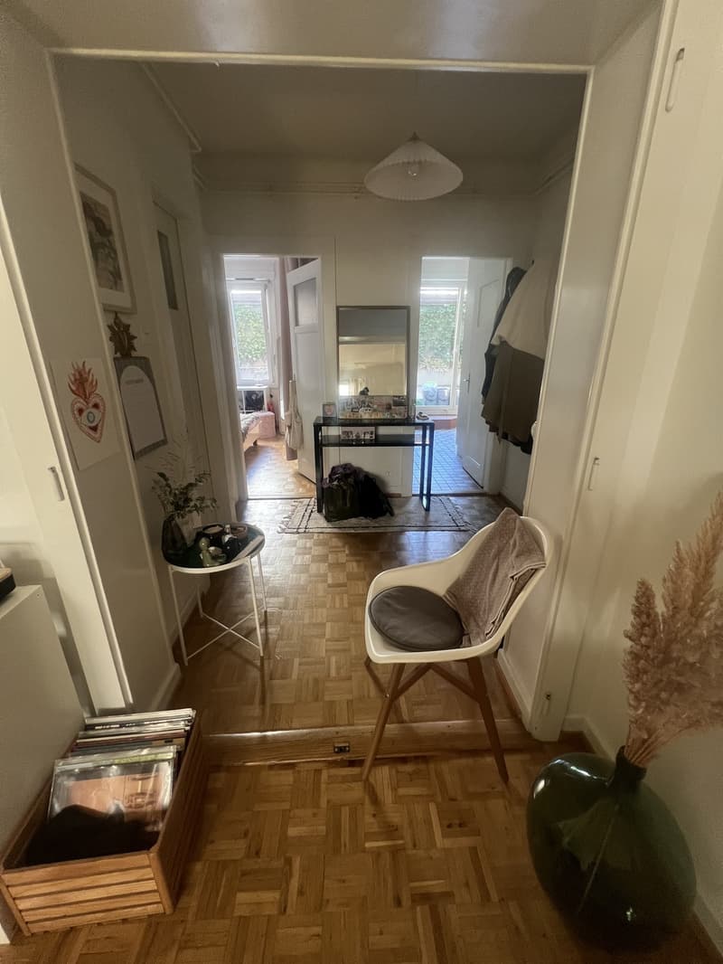 Sous-location Lausanne 3 mois - appartement meublé avec terrasse (4)