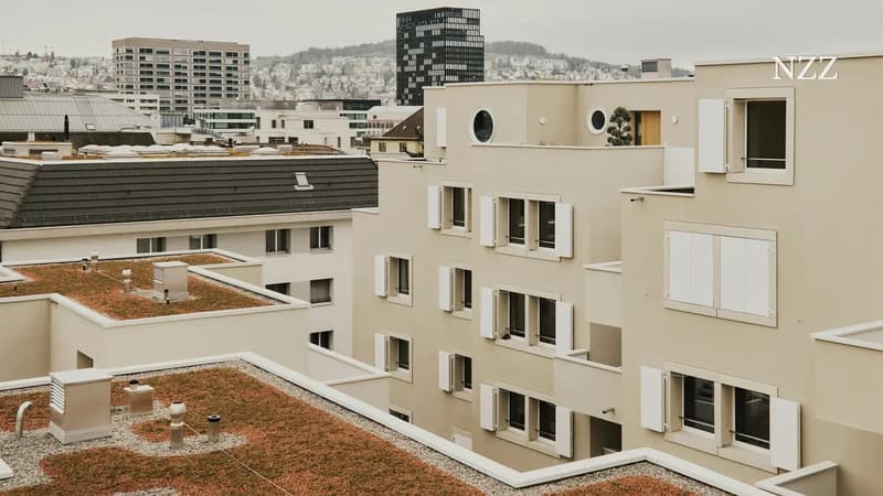Untermiete für 3 Monate - Wunderschöne Wohnung im 6. Stock mit 2 grossen Dachterrassen (2)