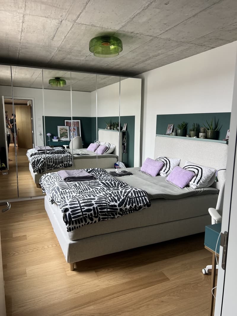 Untermiete für 3 Monate - Wunderschöne Wohnung im 6. Stock mit 2 grossen Dachterrassen (10)