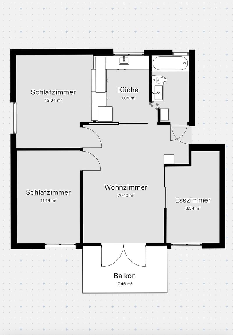 Nachmieter gesucht - 4.5-Zimmer-Wohnung in Riedern, 72 m² mit Balkon (9)