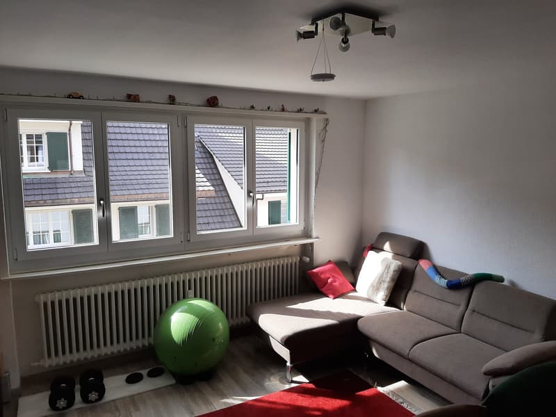 Preiswerte helle und moderne 3-Zimmerwohnung mit Balkon weiterzugeben (1)