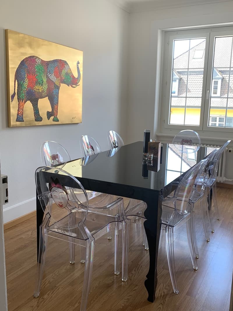 Helle möblierte 4-Zimmer-Wohnung mit Aussicht 36 Monate (7)
