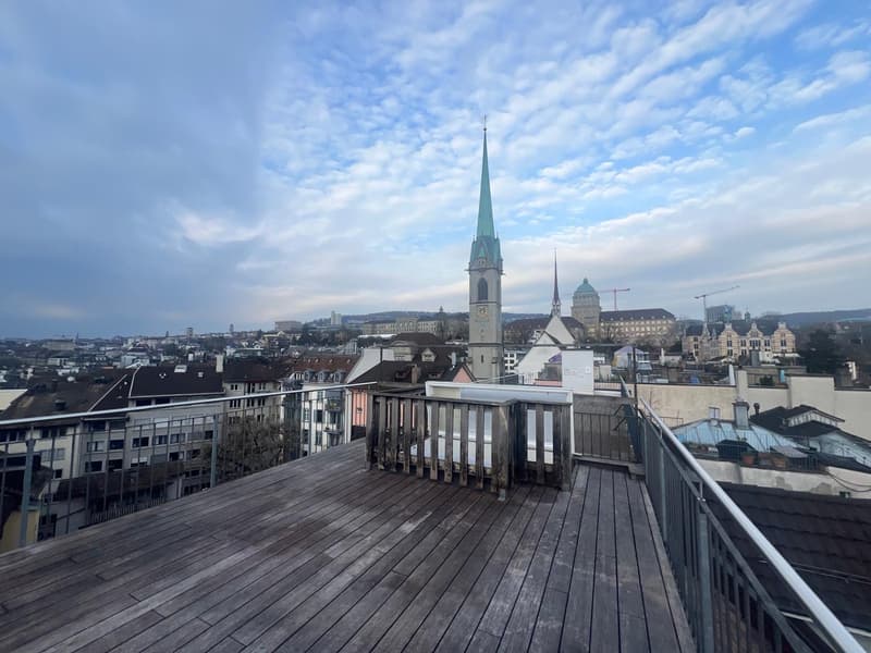 3.5-Room Maisonette with Private Rooftop Terrace in Zurich Old Town (2)