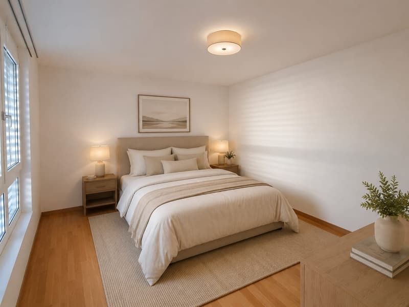 Helle 3.5-Zimmer-Wohnung mit grossem verglastem Balkon und Abendsonne (6)