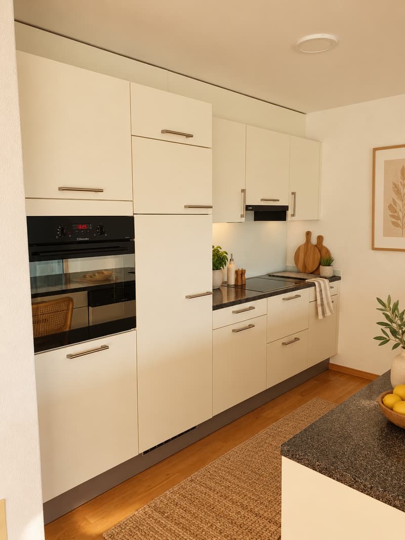 Helle 3.5-Zimmer-Wohnung mit grossem verglastem Balkon und Abendsonne (2)