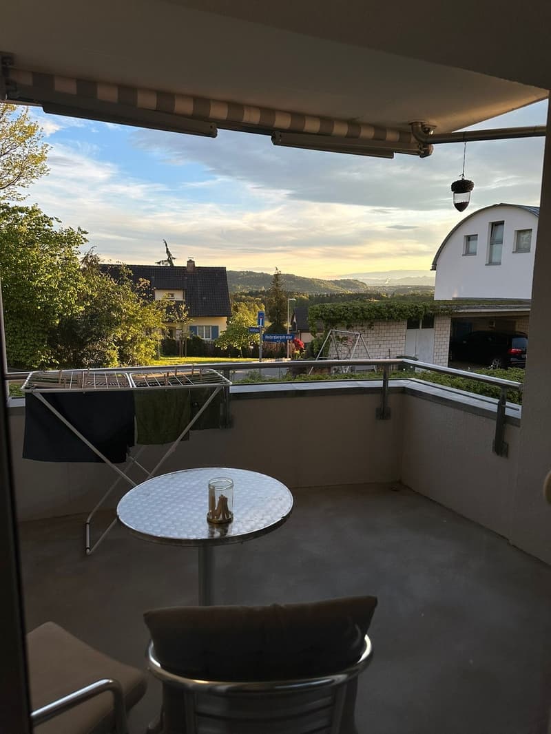 Helle 2.5-Zimmer-Wohnung mit grosszügigem Balkon und schöner Aussicht (5)