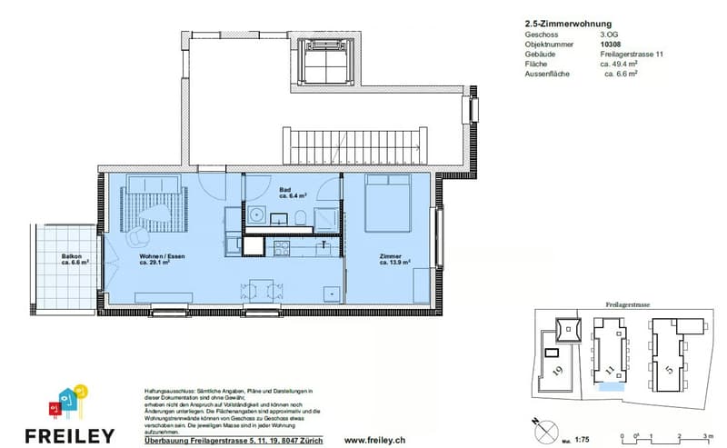 Modern 2.5-Room New-Build Apartment with Balcony in Zürich-Albisrieden (4)