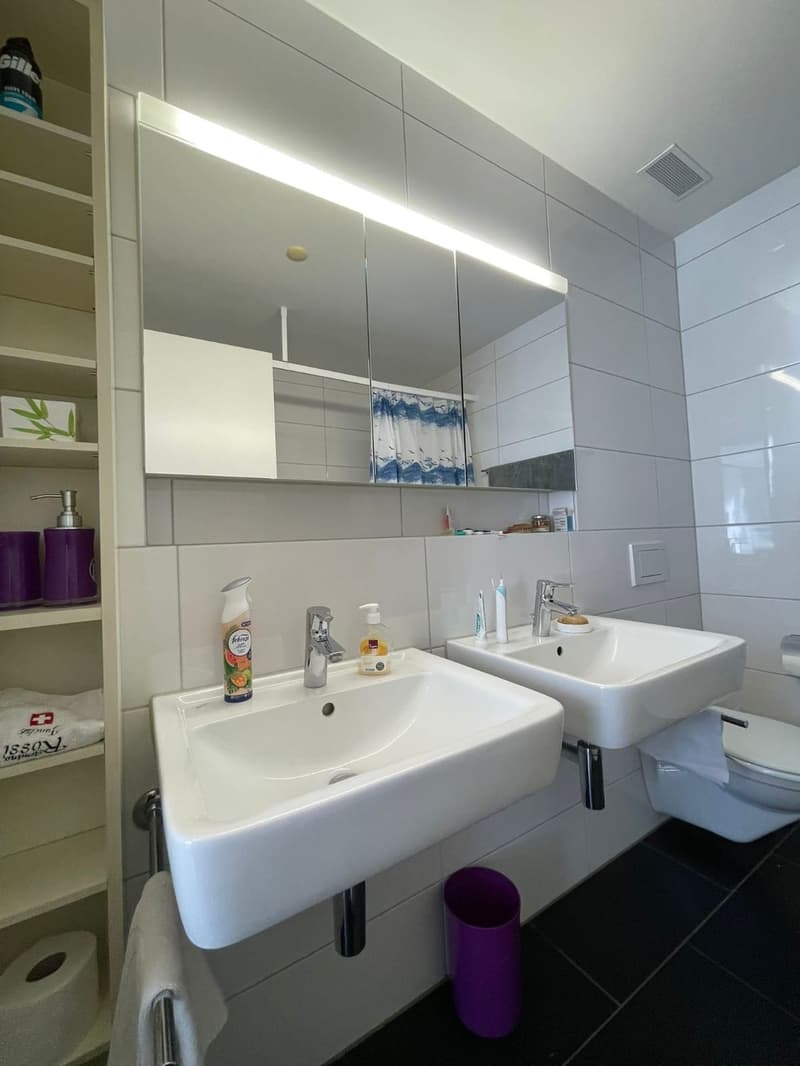 Helles, möbliertes WG-Zimmer mit Seeblick in Thalwil nur 5 Min. zum Bahnhof & See! (2)