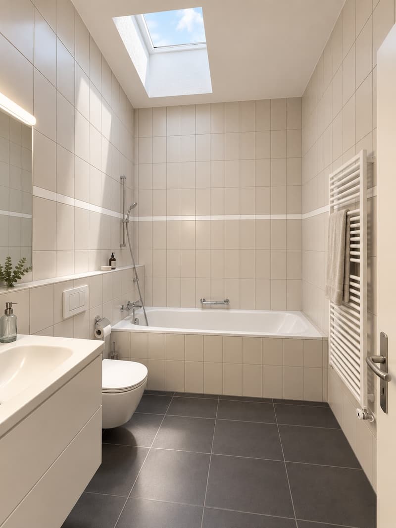 Lake-view Apartment in Zug 7 min from Station (4)
