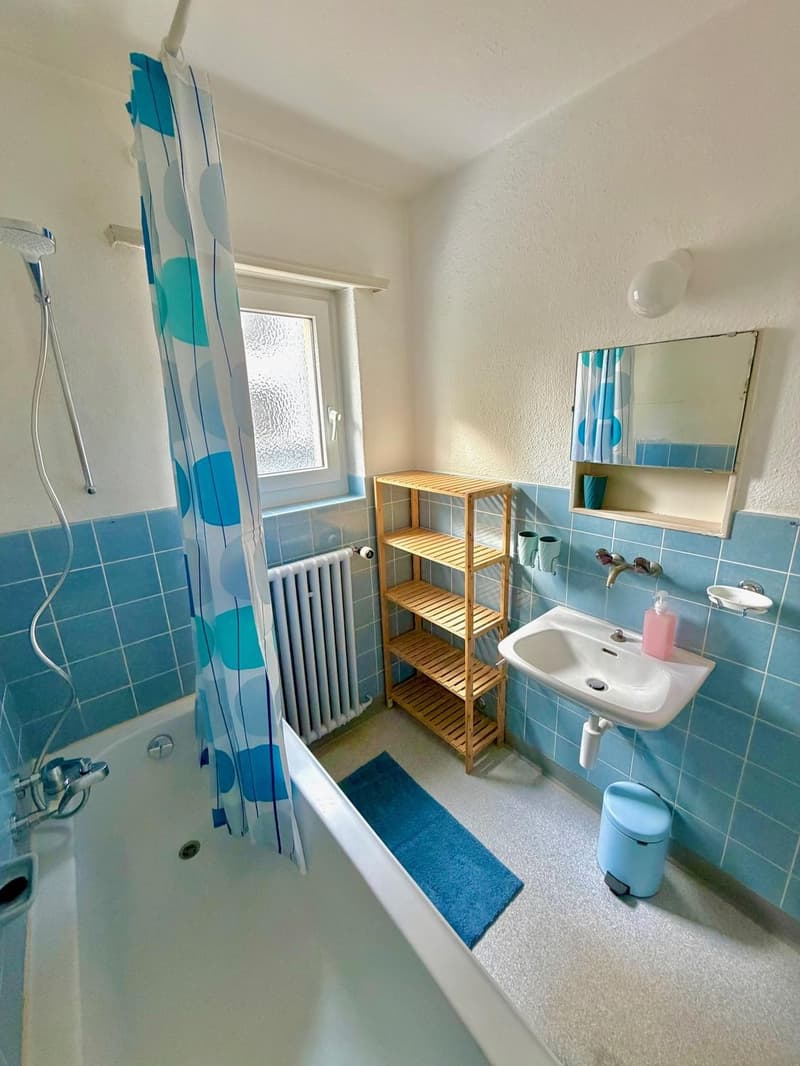 Grosses Zimmer ruhig gelegen mit gutem ÖV Anschluss =) (5)