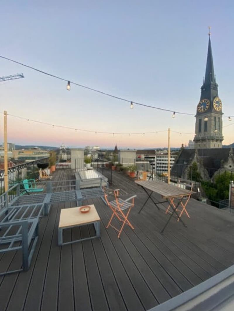 Duplex-/Maisonette-Wohnung zentral in Zürich mit Dachterrasse (2)