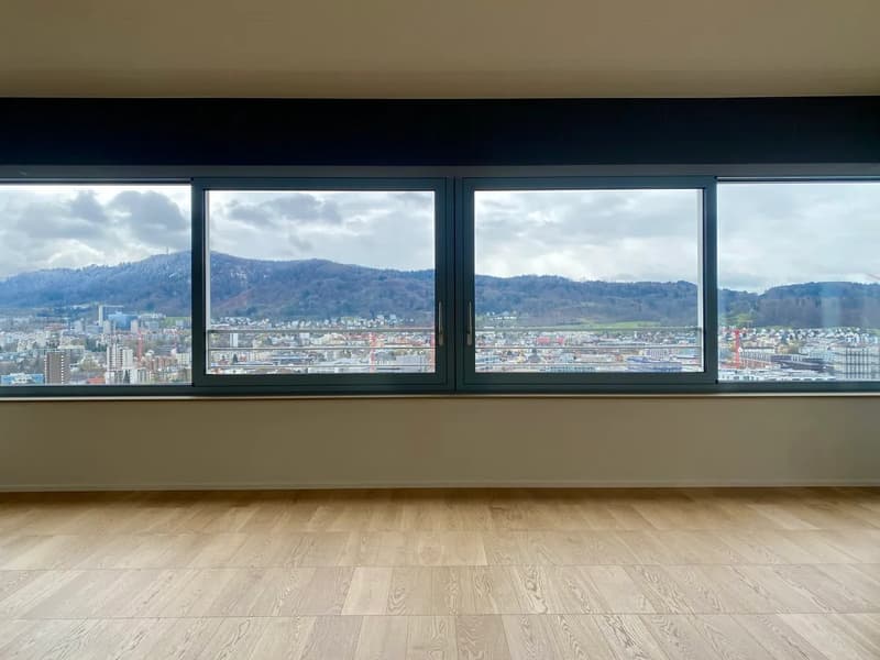 Striking residential high-rise in Zurich Altstetten - 18th floor with view towards Uetliberg (7)