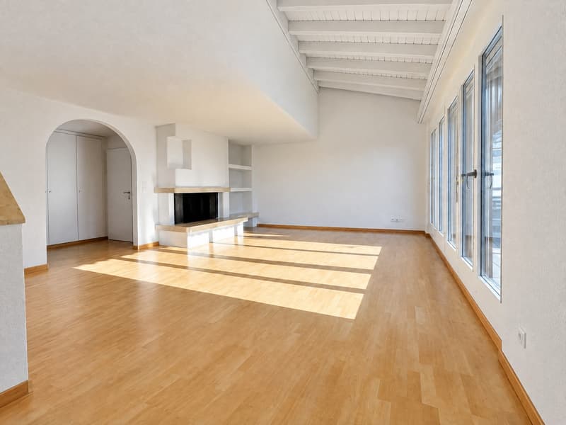 5.5 Room Penthouse in Central Pfäffikon with Lake View (4)