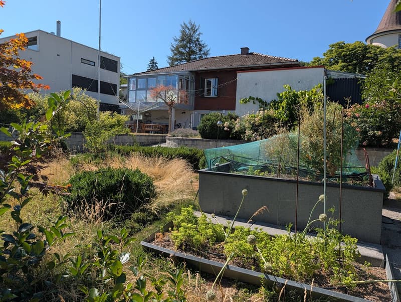 Zimmer für Wochenaufenthalter in Einfamilienhaus mit grossem Garten (3)