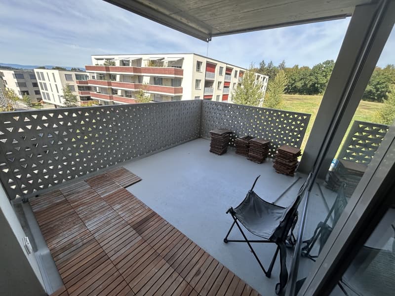 Moderne 3.5-Zimmer-Wohnung in Niederwangen b. Bern Neubau mit Balkon und schöner Aussicht (4)