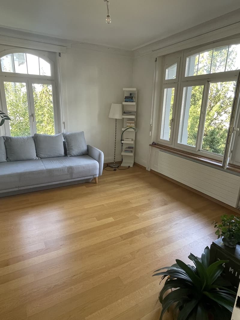 WG-Zimmer in wunderschöner Altbauwohnung mit Garten (1)