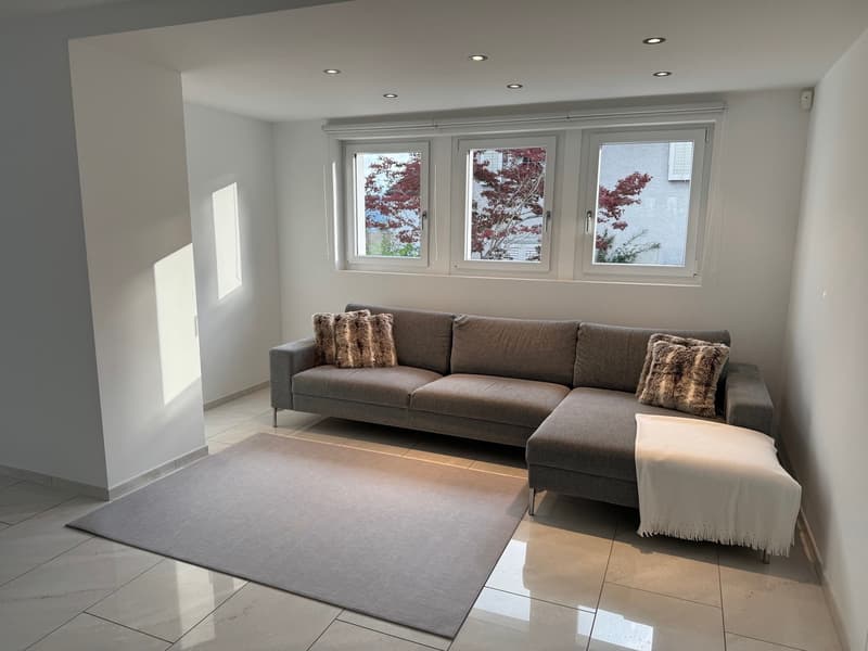 28 m² room + 8 m² private balcony | Garden & sauna | Horgen (6)