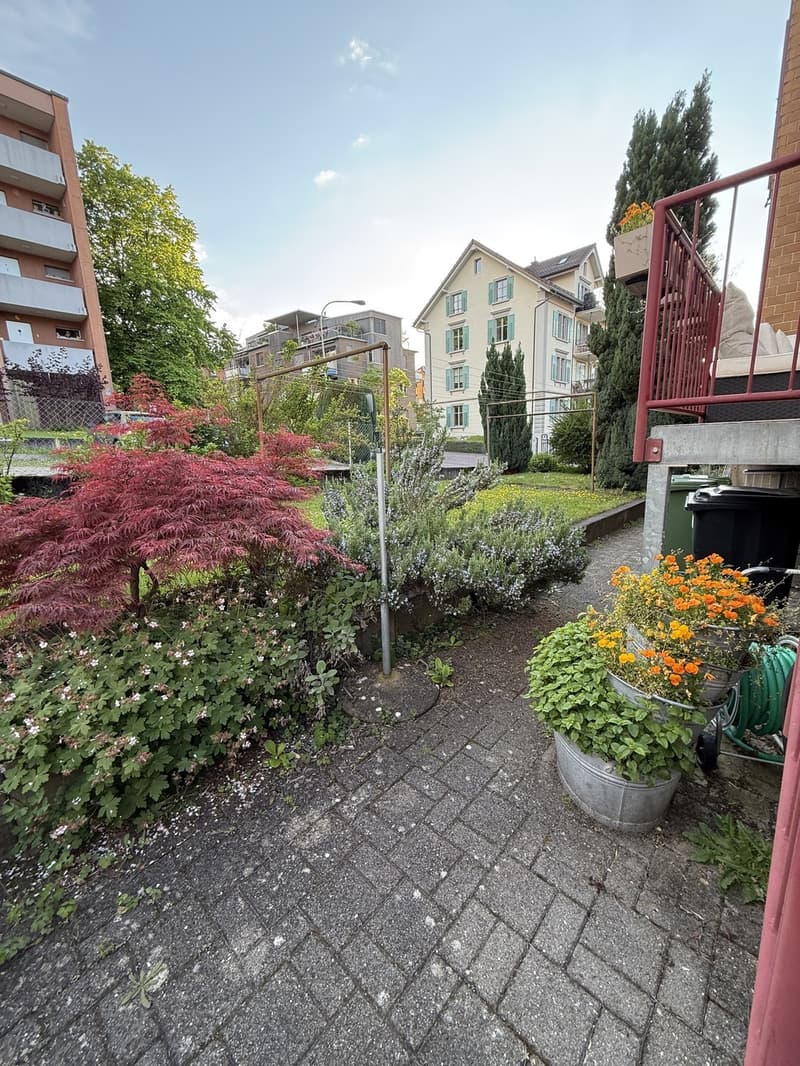Unser schöner grosser Garten
