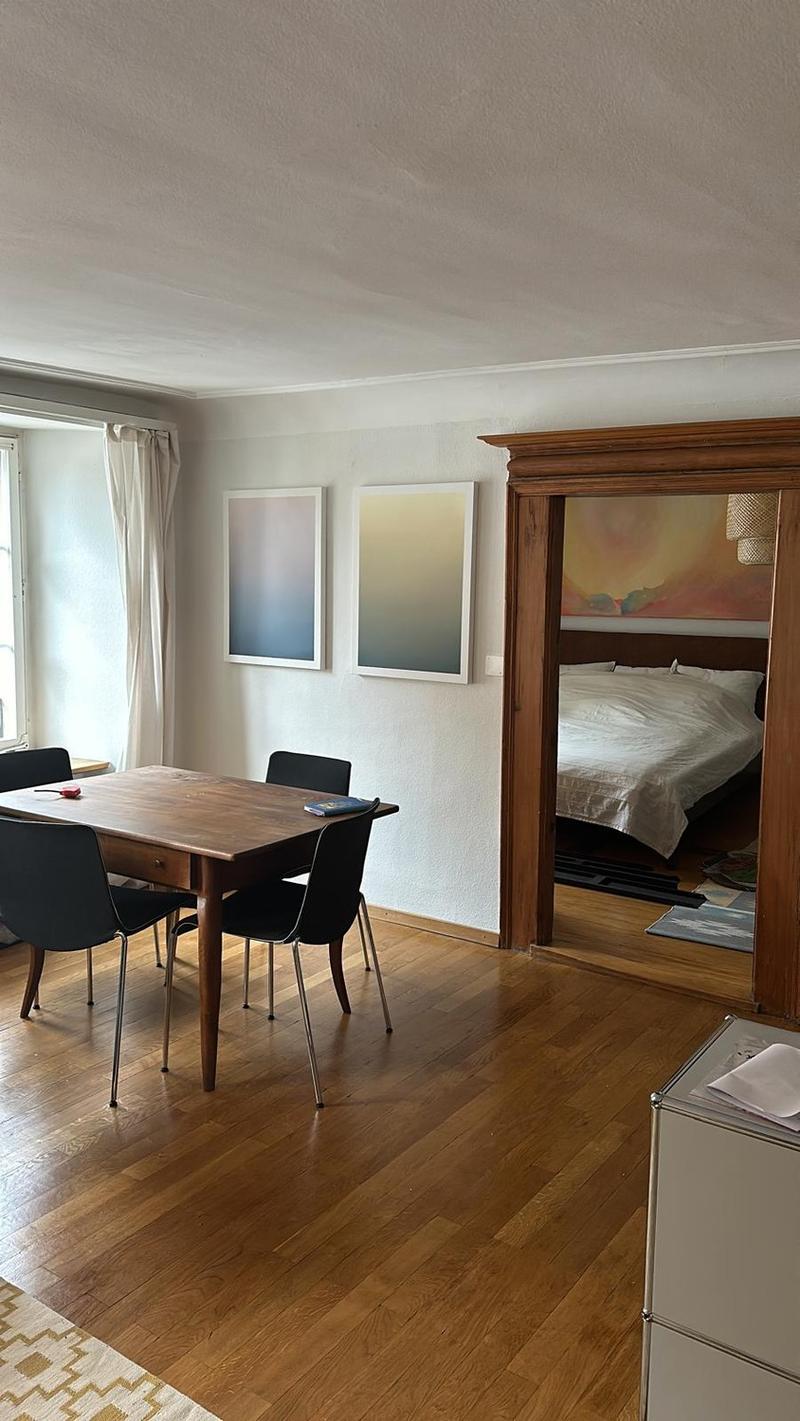Gemütliche 3-Zimmer-Altbauwohnung mit Kamin mitten im Städtli Rheinfelden (4)